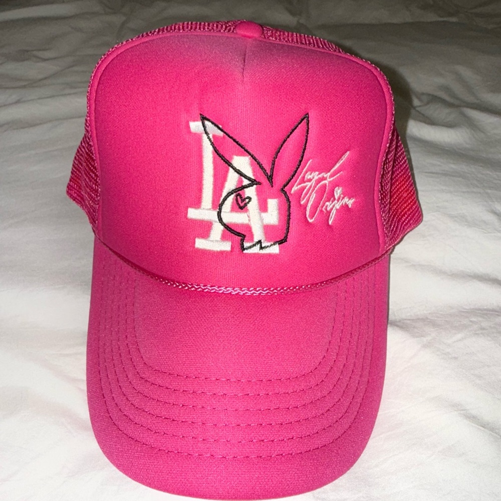 Loyal Origins Pink LA Playboy Trucker Hat